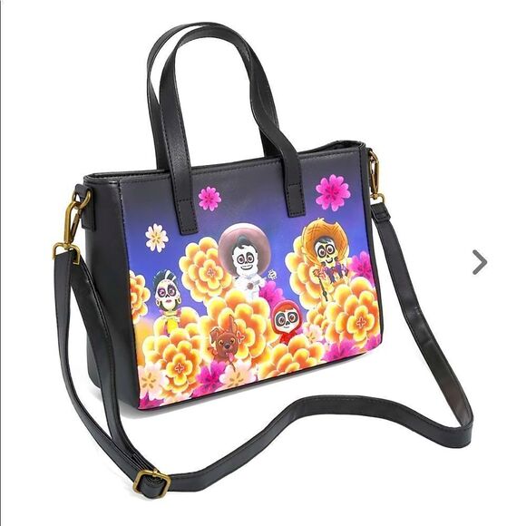 Loungefly Disney Pixar Coco Chibi Satchel Bag NWT - Picture 1 of 4
